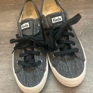 Dark Gray Keds- Womens size 9